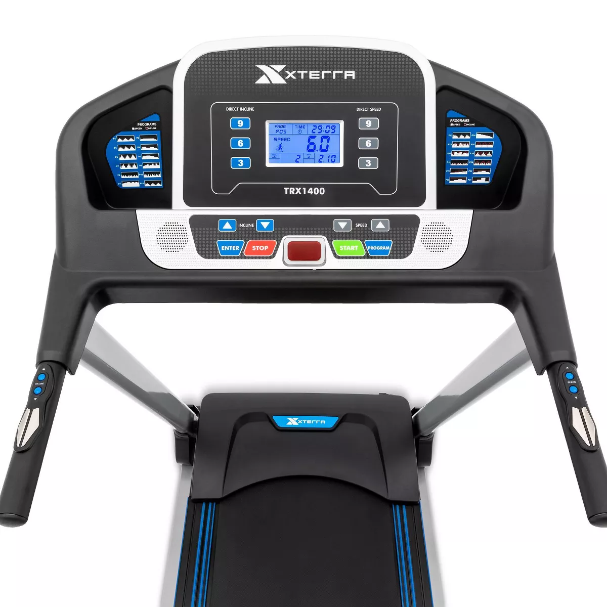 XTERRA TRX1400 Electric Treadmill – Foldable Smart Cardio System with Incline & Bluetooth Connectivity