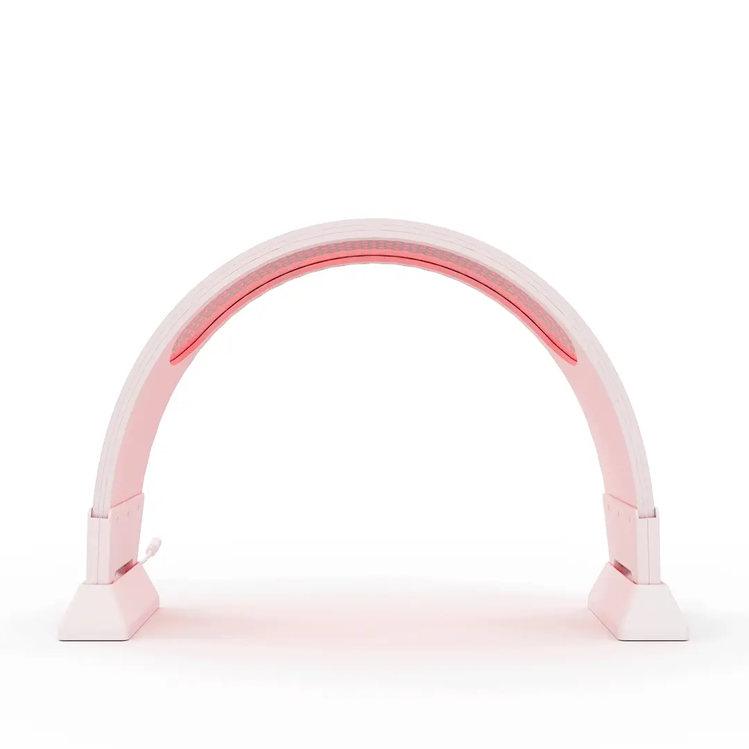 TIME WARP LED Light Therapy Panel – Professional Red, Blue & Infrared Skincare System with Stand