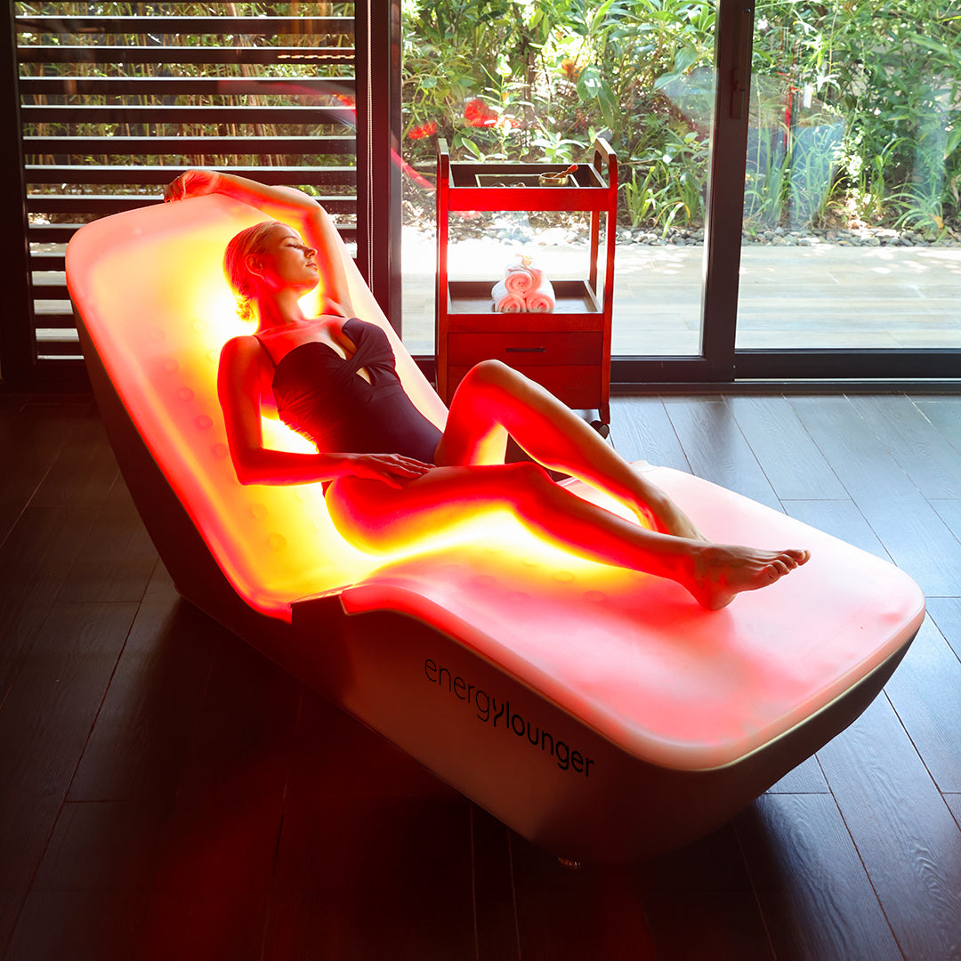 EnergyLounger Full-Body Red & Near-Infrared Light Therapy System + Free Blanket & Consultation