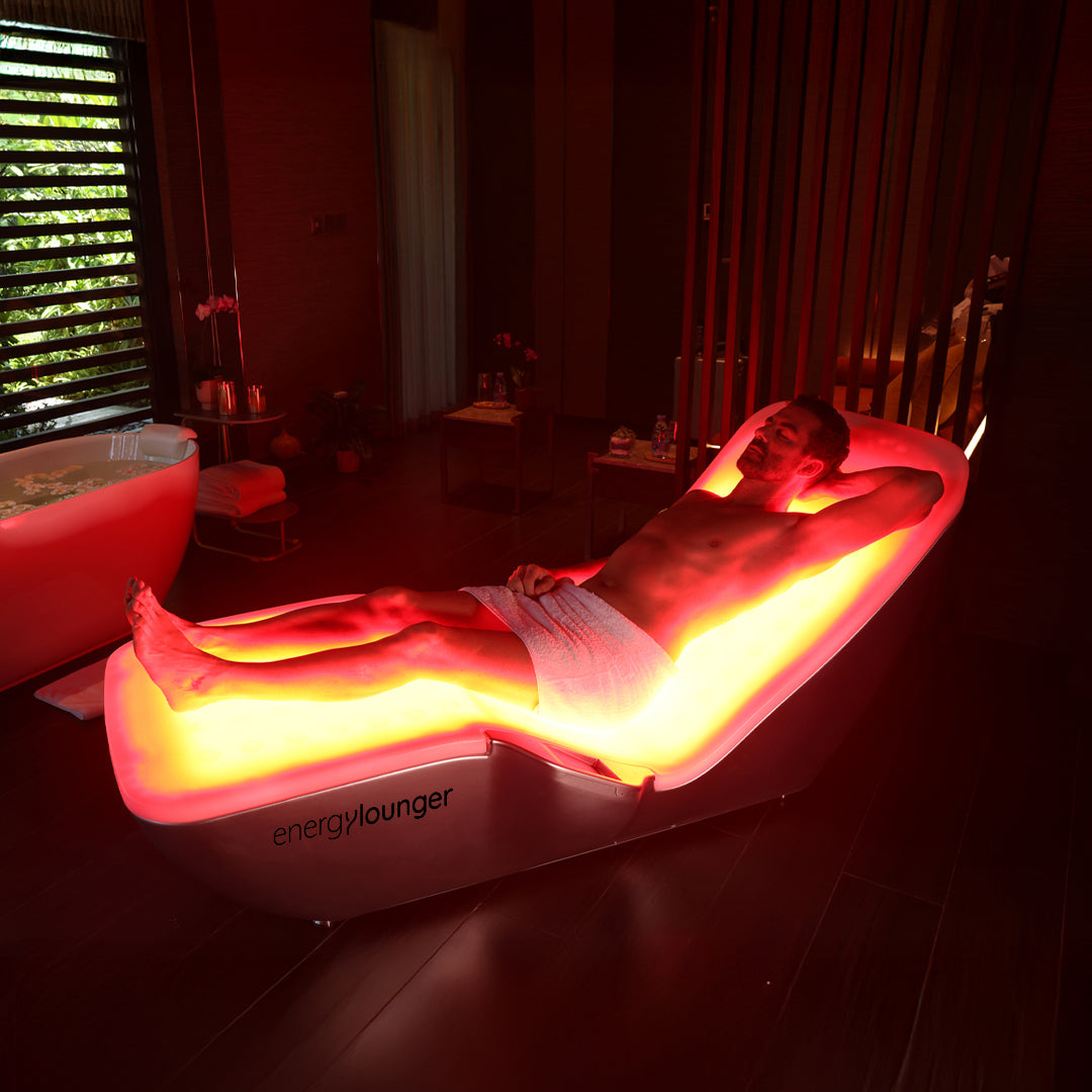 EnergyLounger Full-Body Red & Near-Infrared Light Therapy System + Free Blanket & Consultation
