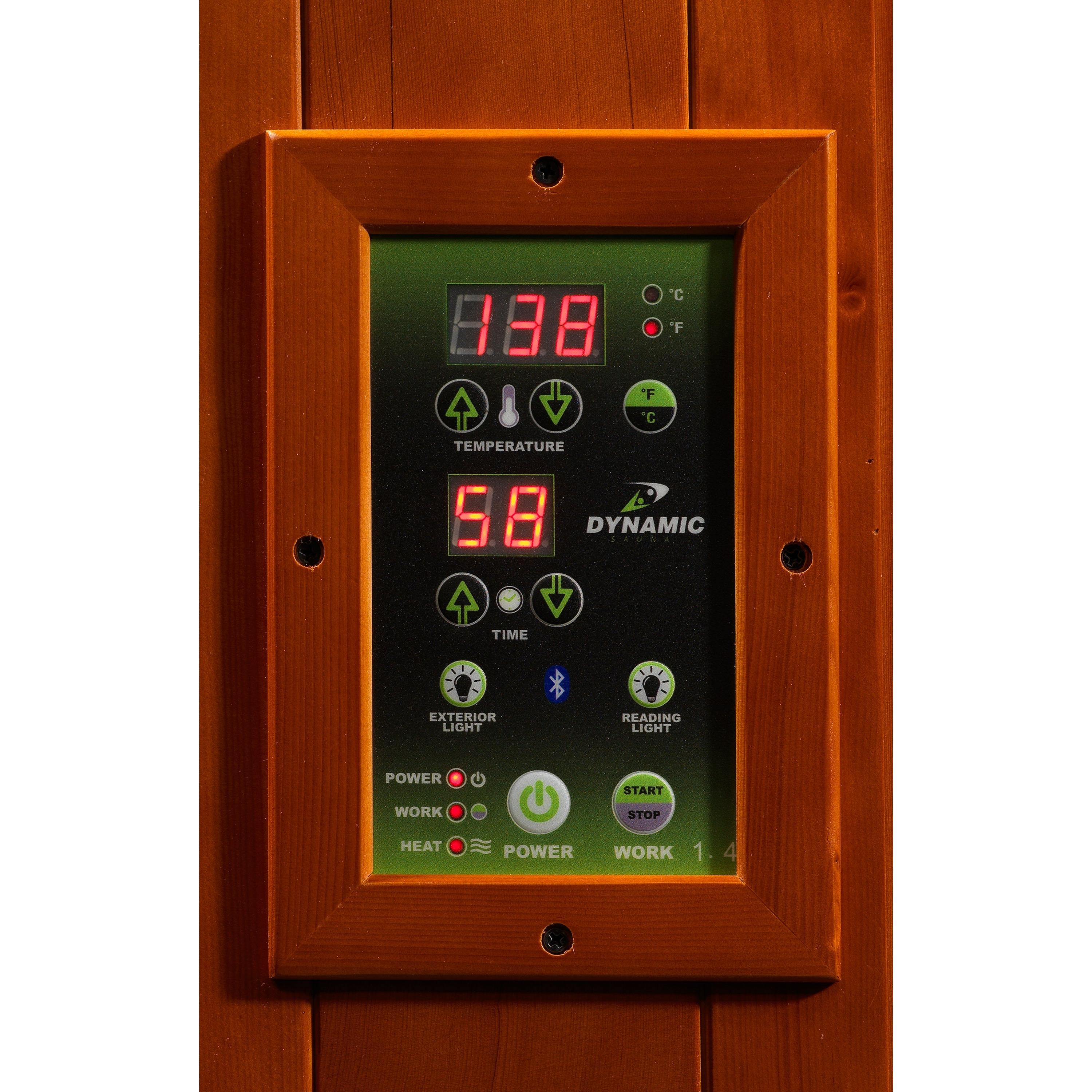 Dynamic "Avila" 1-2 Person Low EMF FAR IR Sauna (DYN-6103-01)