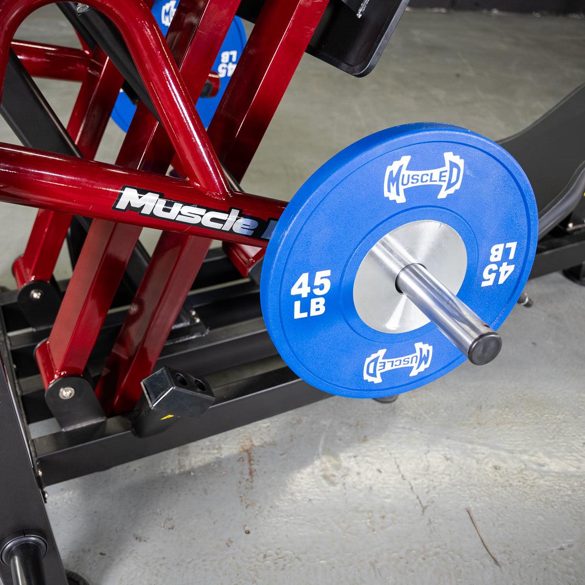 Power Leverage V2 Iso Lateral 45 Degree Leg Press - Muscle D Fitness