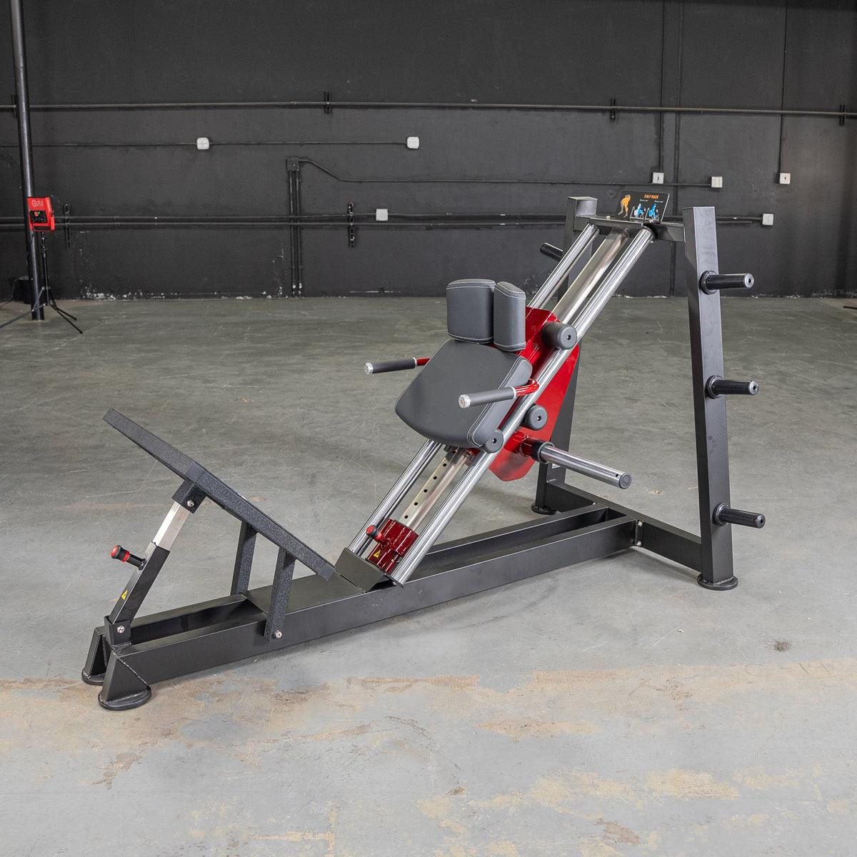 Power Leverage V2 Hack Squat / Calf Raise - Muscle D Fitness