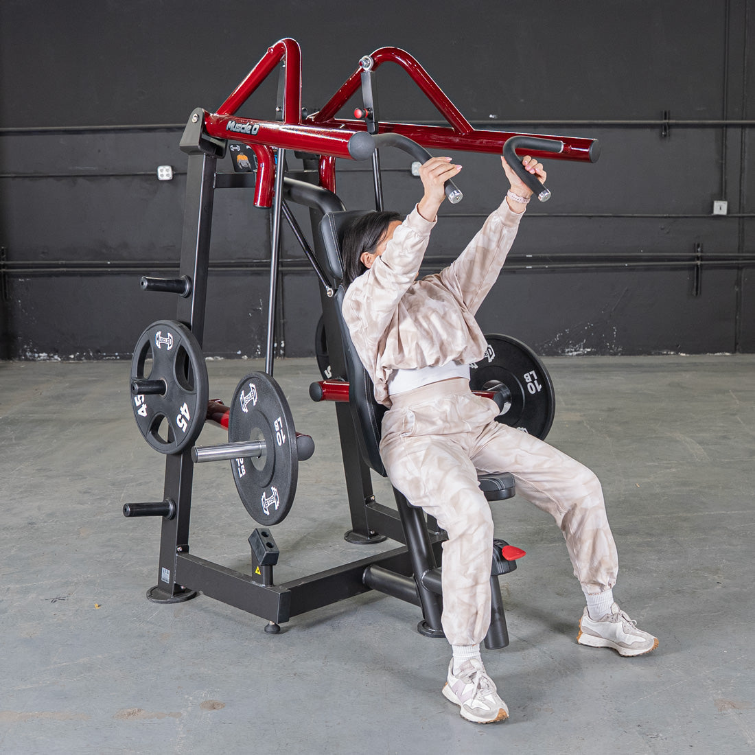 Power Leverage V2 Incline Chest Press - Muscle D Fitness