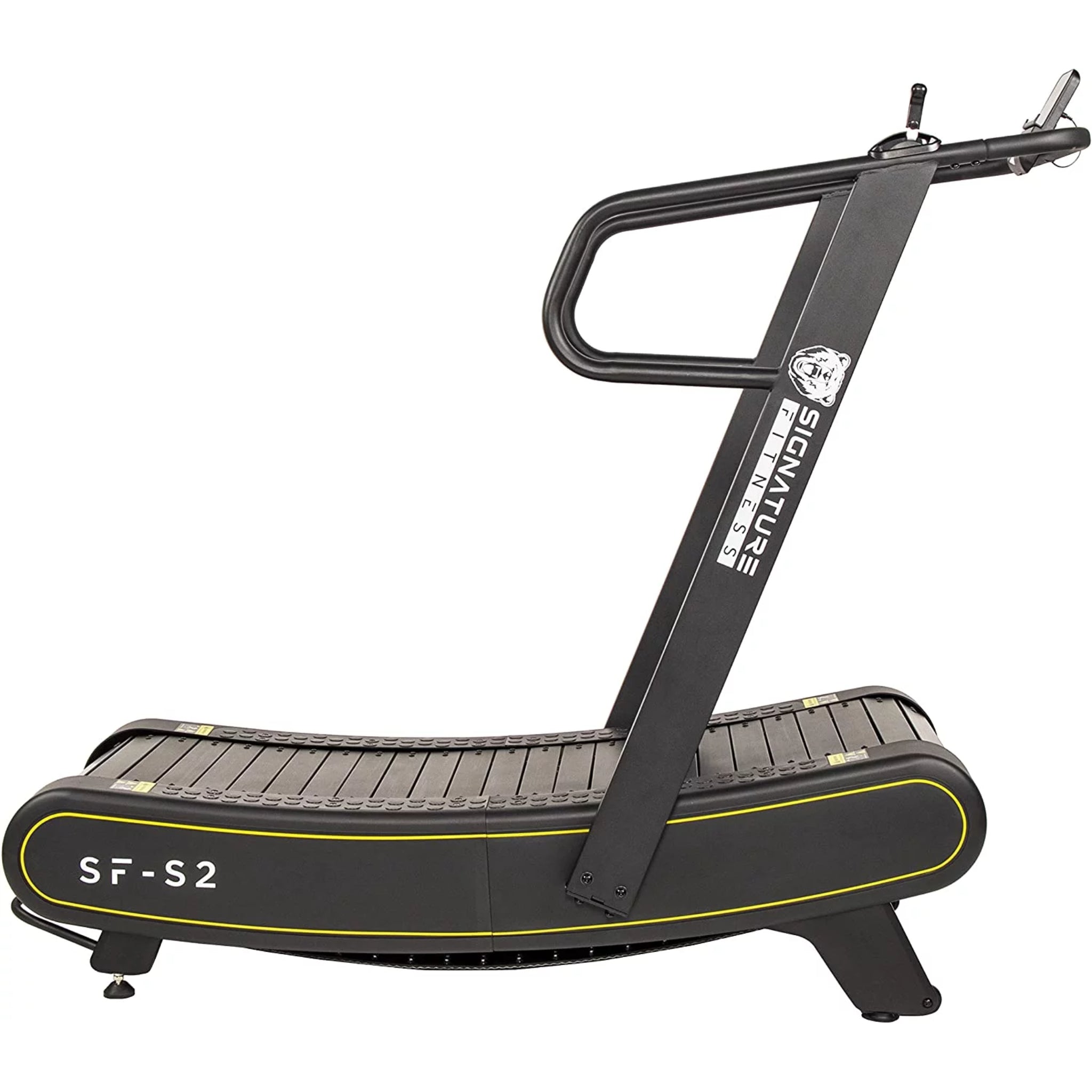 SF-S2 Sprint Demon Curved Manual Treadmill with Adjustable Resistance (300 lb Capacity)