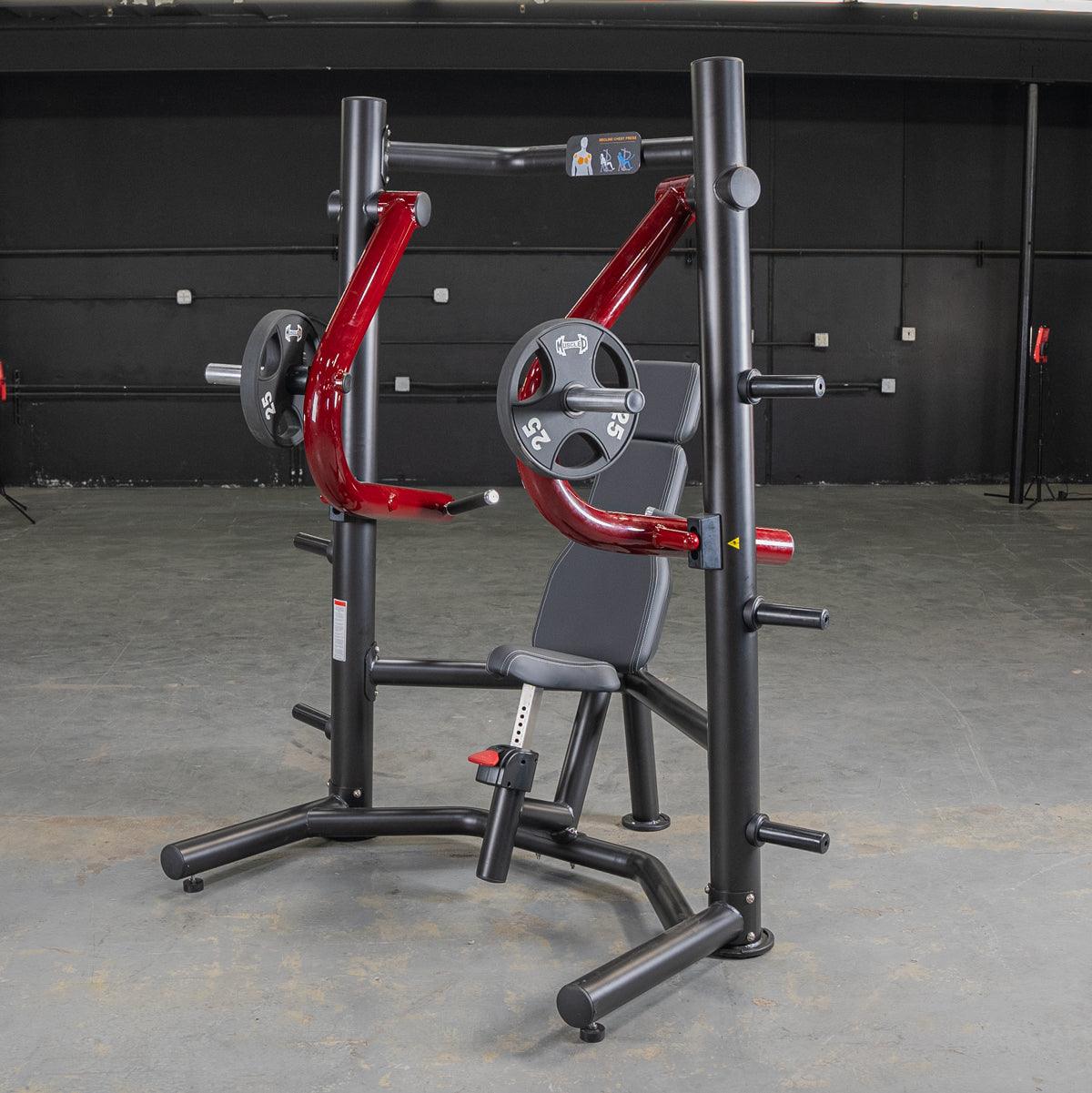 Power Leverage V2 Decline Chest Press - Muscle D Fitness