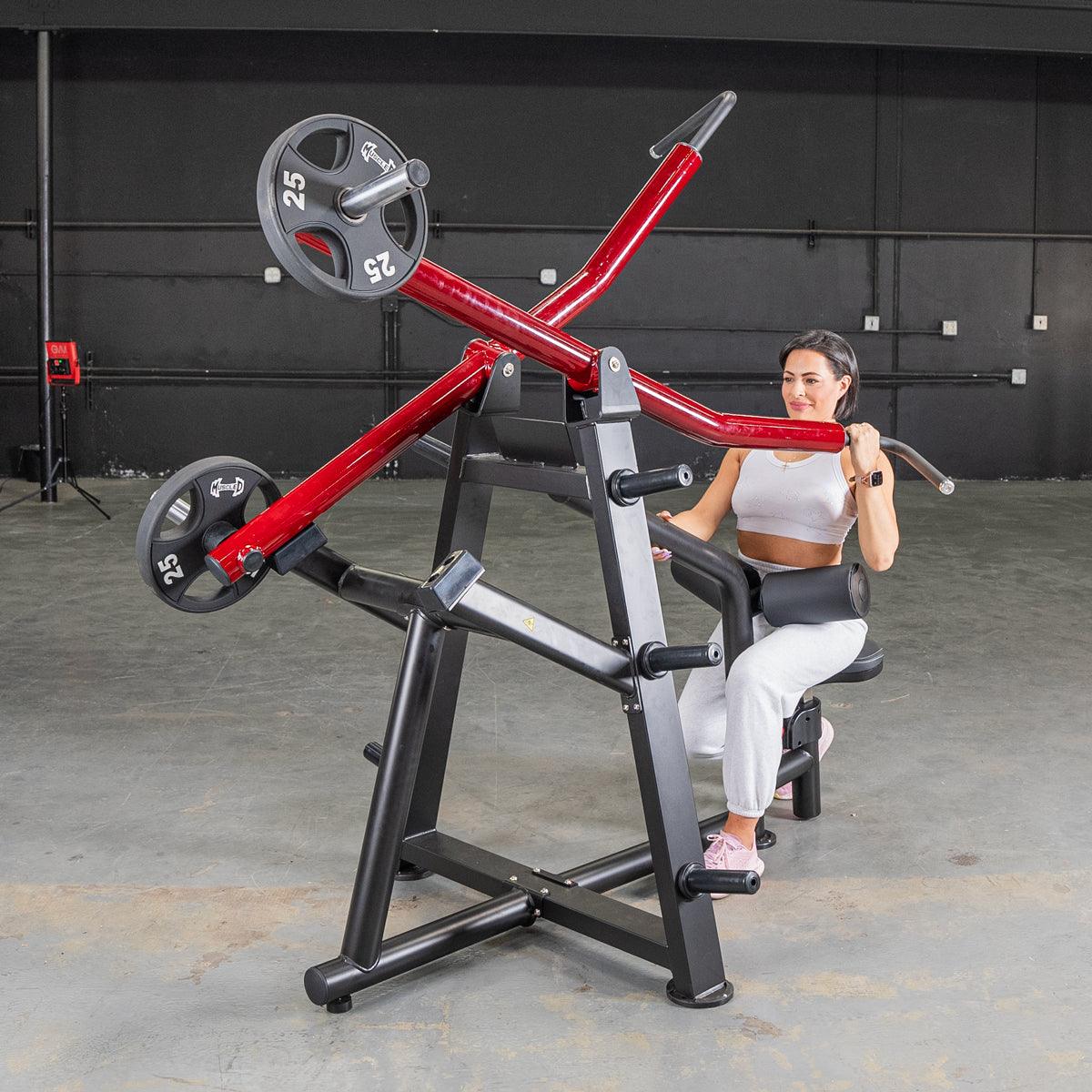 Power Leverage V2 Iso Lateral Lat Pull - Muscle D Fitness
